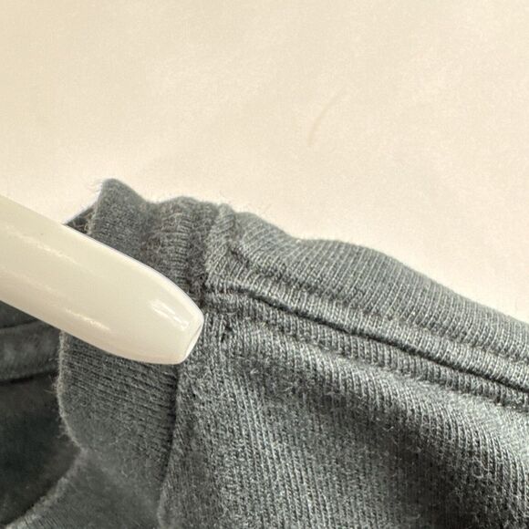 Nike Nike Cozy Swoosh T-Shirt Mens Sz M Basketball Tee Black Short Sleeve Fuzzy‎ - Picture 13 of 13